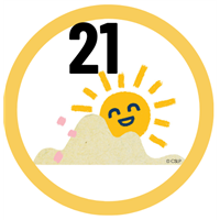 Kids Badge 21 Badge