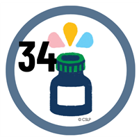 Kids Badge 34 Badge