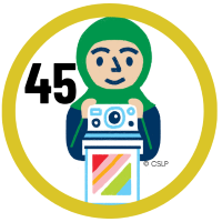 Kids Badge 45 Badge